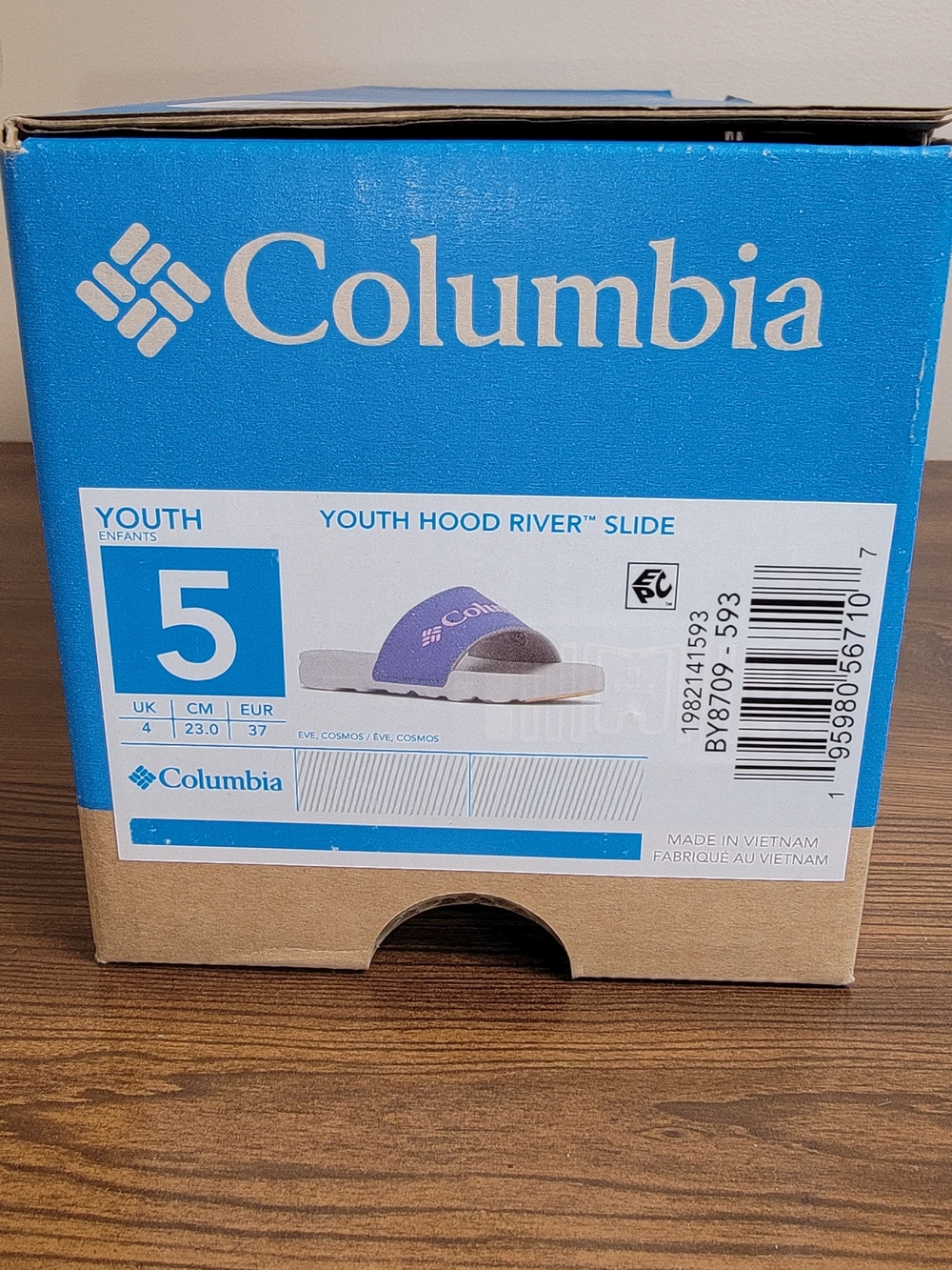 Columbia Kids Hood River Slides - Size 5 Big Kids - Picture 5 of 5